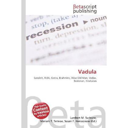 Vadula, Fachbücher von Lambert M. Surhone, Miriam T. Timpledon, Susan F. Marseken