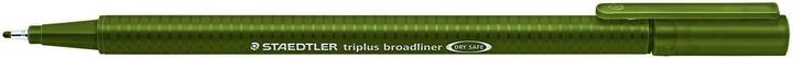 Actual product image Staedtler 338 Broadliner triplus olive green (Olive green)