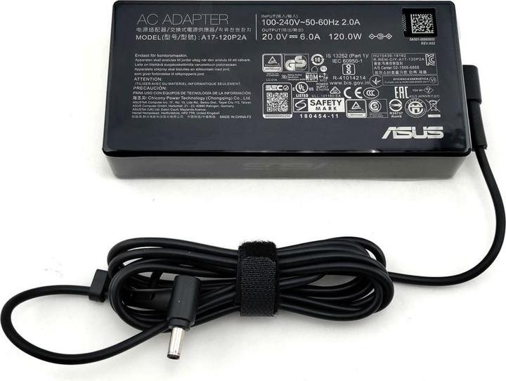 Actual product image ASUS AC Adapter 120W / 20V / 6A / 4.5mm / 3Pin (120 W)
