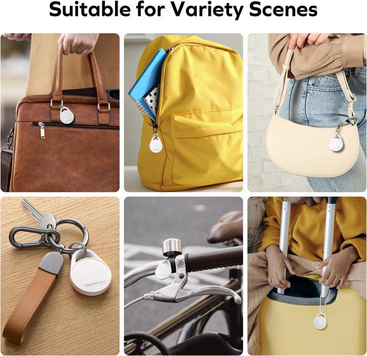 Image du produit Momax Pinpop Keyfinder - Blanc (iOS)