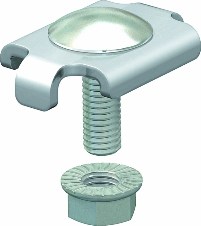 Immagine prodotto OBO Bettermann Pezzo di fissaggio Vertr per vaschetta portacavi in rete GKS 34 VA4301