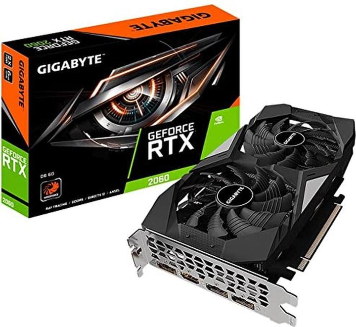 Image du produit Gigabyte GeForce RTX 2060 D6 6G (6 Go)