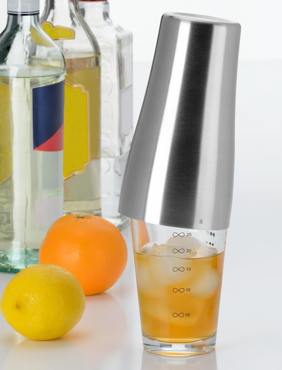 Produktbild WMF Edelstahl Cocktail Shaker Bar Set Handshaker Rührglas 2tlg 600ml Clever&More (Cocktail Shaker, Rührglas)