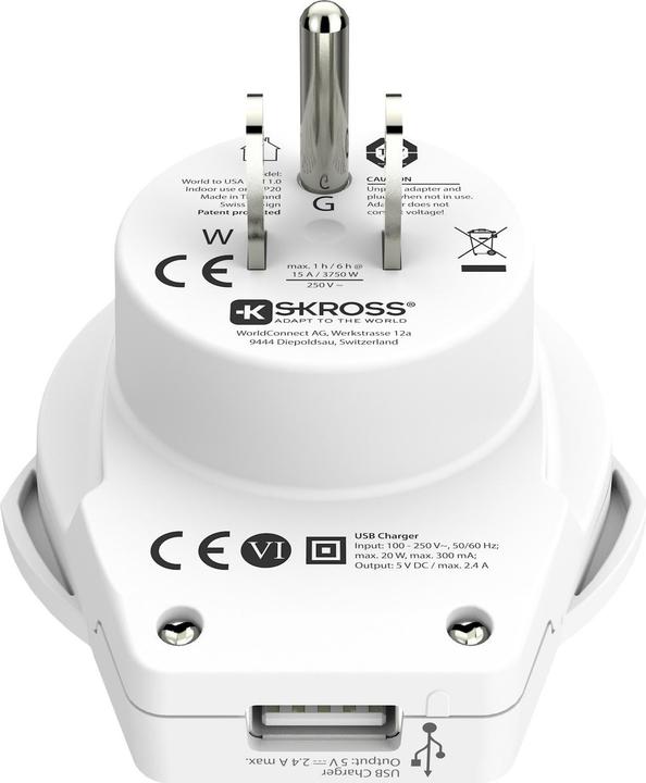 Produktbild Skross Reiseadapter World