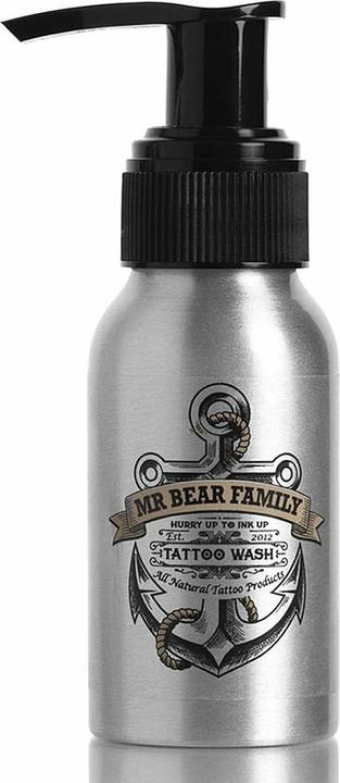 Produktbild Mr. Bear Family Tattoo Wash (50 ml, Flüssiges Shampoo)
