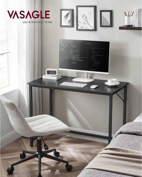 Image du produit Songmics Computertisch Bürotisch 100x50x76cm Schwarz (50 x 100 x 76 cm)