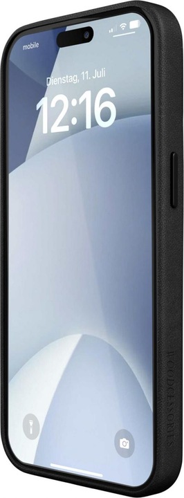 Actual product image Woodcessories Bio Leather Case (Apple iPhone 15 Pro)