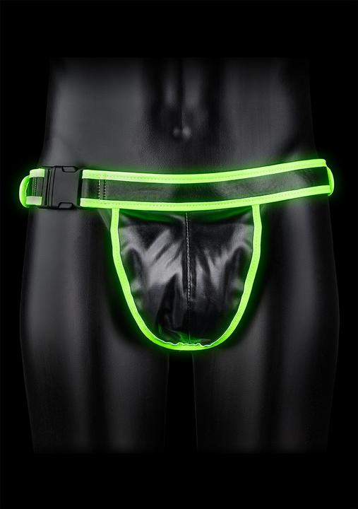 Produktbild Ouch! Buckle Jock Strap - Glow in the Dark (L)