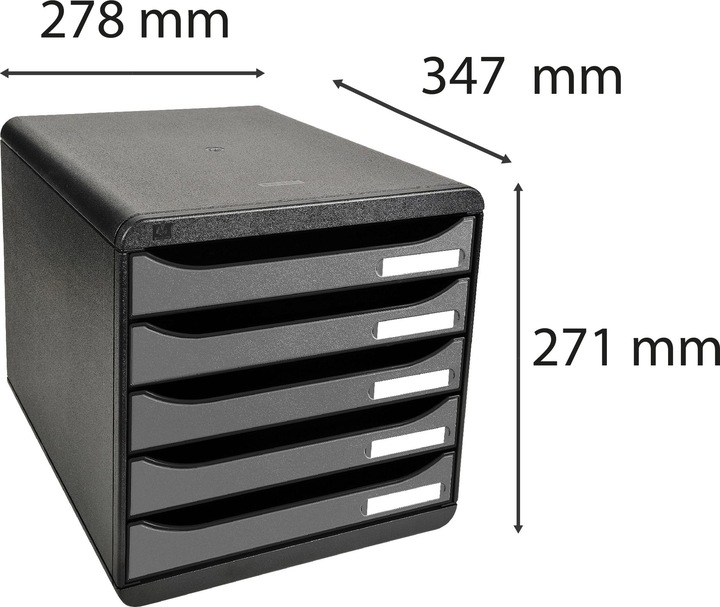 Produktbild Exacompta Stapelbare Boxen (A4+)