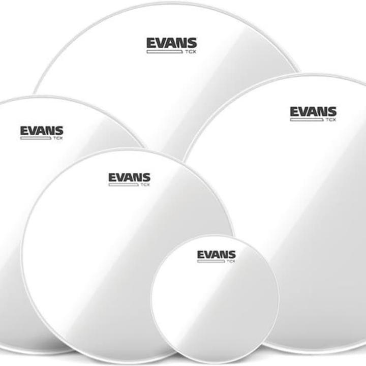 Evans TCX Clear Tenor Drumhead Pro Pack (Drumhead)