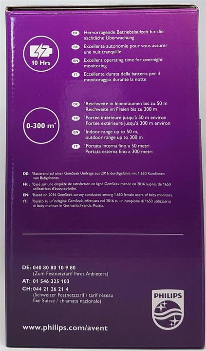 Produktbild Philips Avent Video & Audio (Babyphone mit Kamera, 300 m)