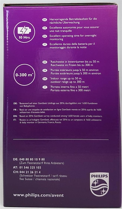 Produktbild Philips Avent Video & Audio (Babyphone mit Kamera, 300 m)