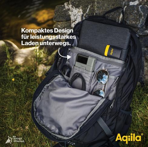 Produktbild Aqiila Powerbird B20B+ - Powerbank 20000 mAh, 65W - Moss (20000 mAh, 65 W, 74 Wh)