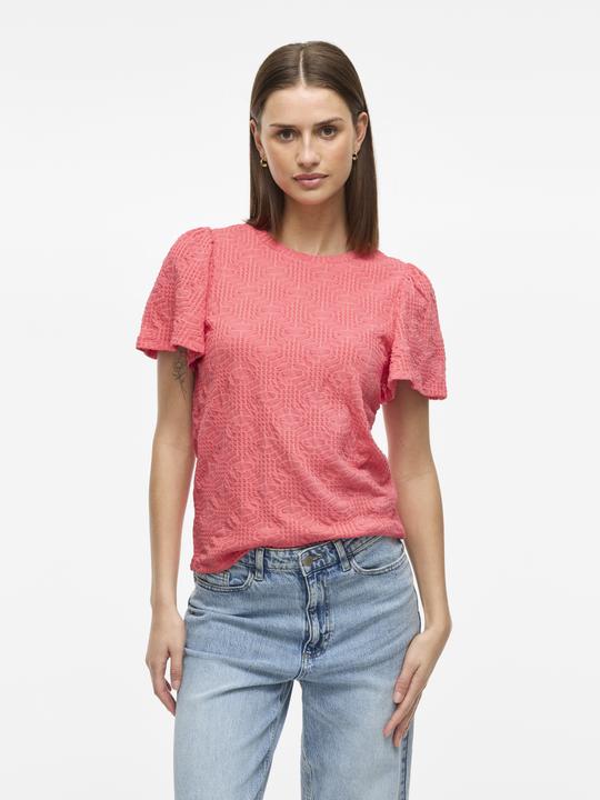 Produktbild Vila Rundhals Oberteil mit kurzen Ärmeln (XL)