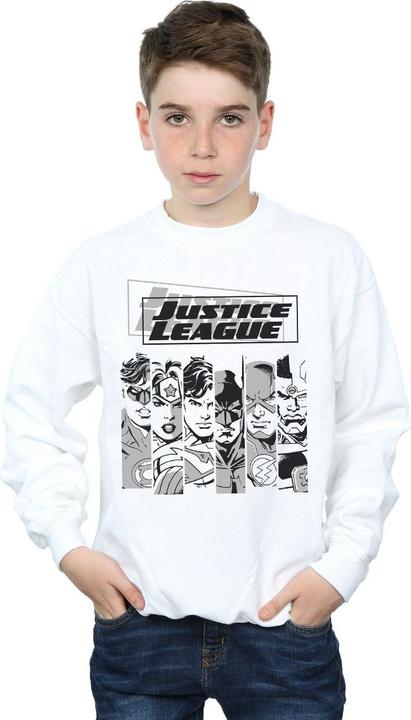 Image du produit - Sweat JUSTICE LEAGUE STRIPES - Garçon (152, 158)