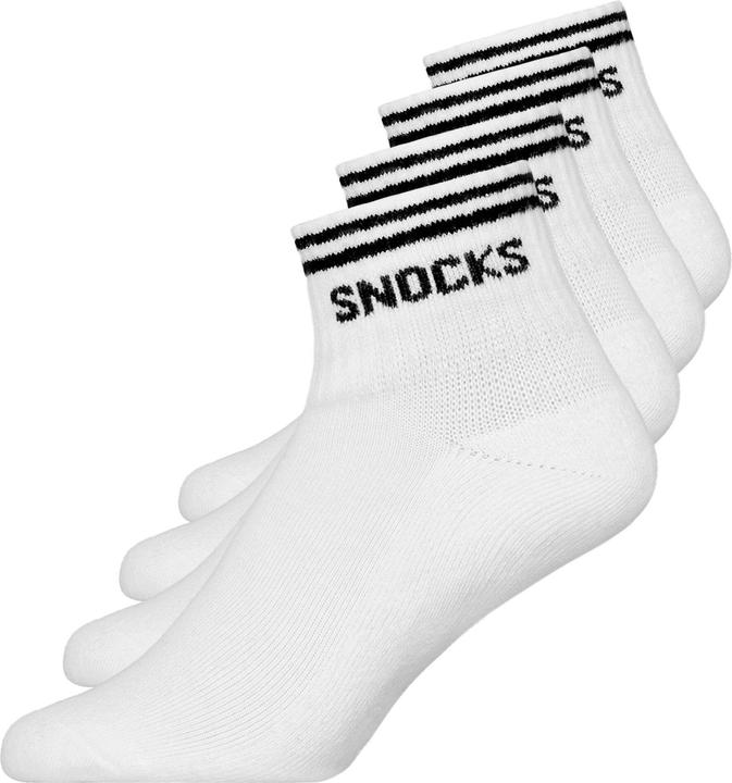 Immagine prodotto Snocks Retro Sneaker Socken (confezione da 4, 47 - 50)