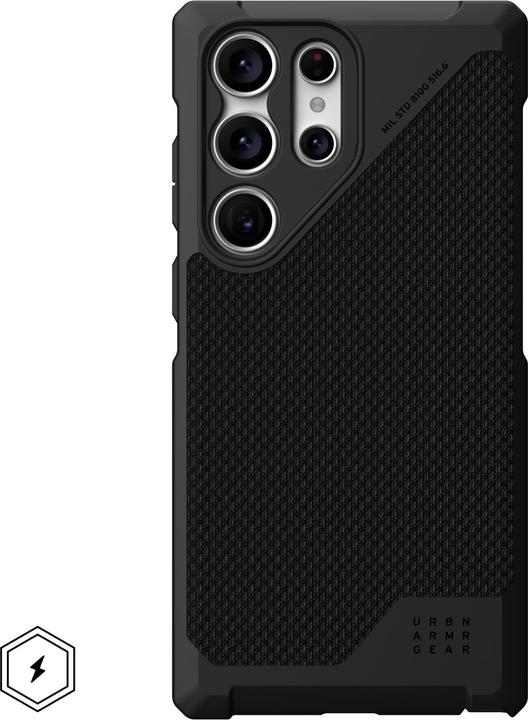 Produktbild UAG Metropolis LT Backcover Samsung Galaxy S23 Ultra hoesje - Kevlar Black (Samsung Galaxy S23 Ultra)