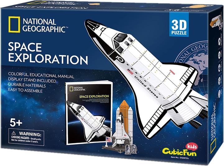 Produktbild Cubicfun Cubic Fun 3d Puzzel NG Space Exploration (65 Teile)