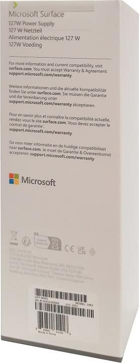 Produktbild Microsoft Surface 127W Netzteil for business (127 W)
