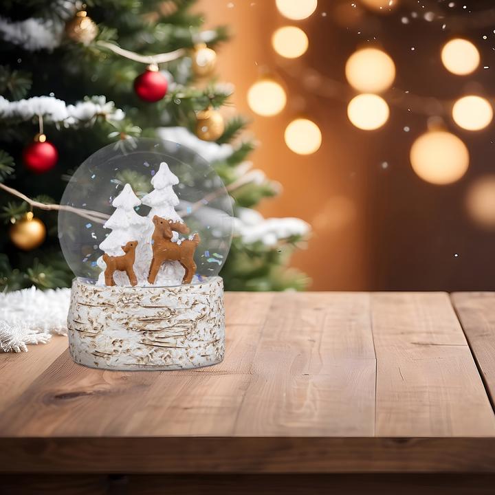 Produktbild HTI-Living Schneekugel Rehfamilie