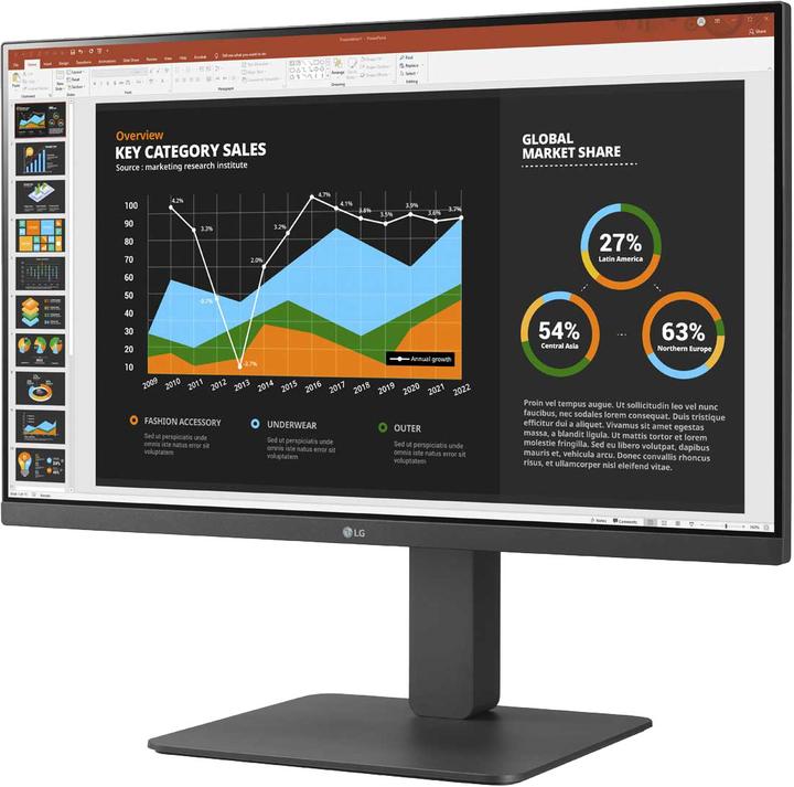 Actual product image LG 24BR650B-C (1920 x 1080 pixels, 23.80")