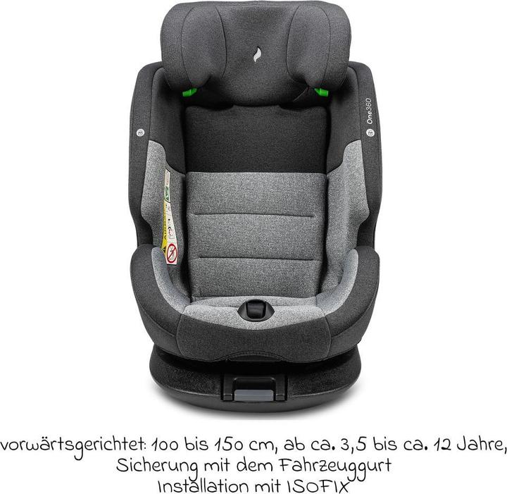 Actual product image Osann One 360 i-Size (Reboarder, ECE R129/i-Size Standard)