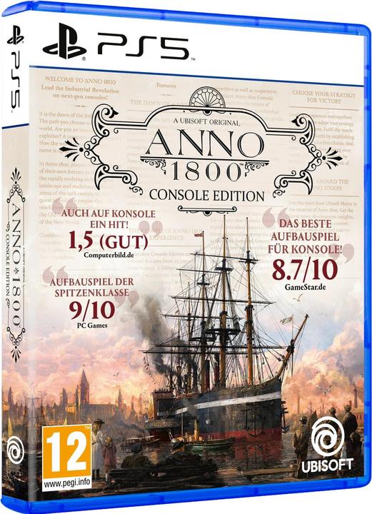 Produktbild Ubisoft Anno 1800 (PS5, Multilingual)
