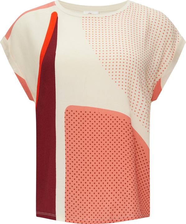 Immagine prodotto S.Oliver T-Shirt T-Shirt im Fabricmix mit All-over-Print auf der Front (36)