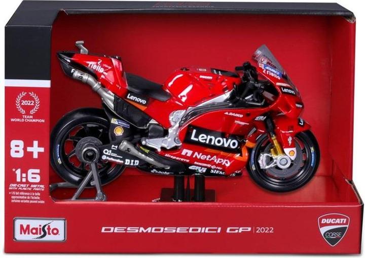 Produktbild Maisto Ducati Desmosedici Moto GP Bagnaia
