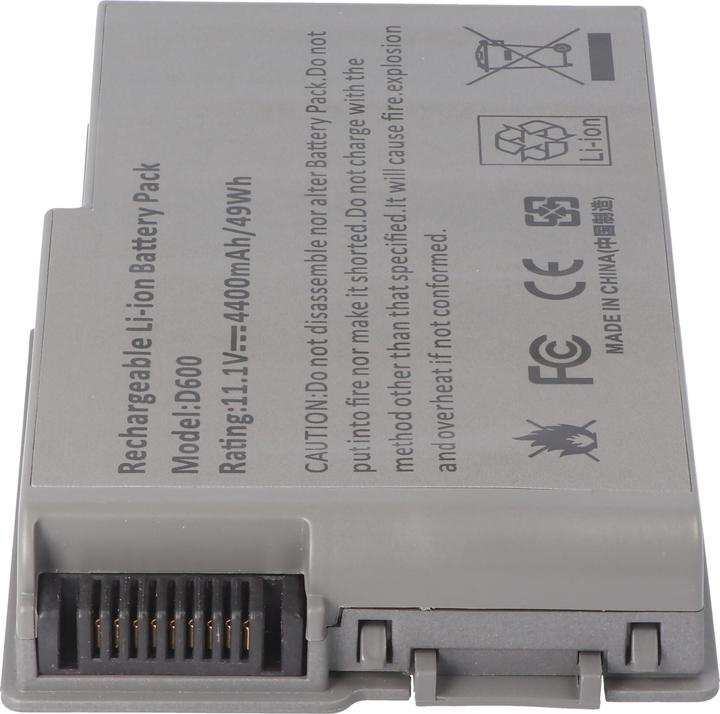 Actual product image Dell Akku Inspiron 500M, 600M, Latitude D500, D510M (2600 mAh)