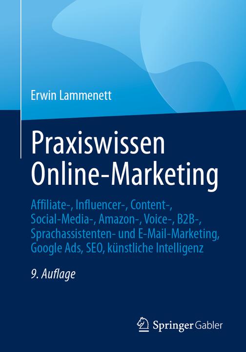 Actual product image Praxiswissen Online-Marketing (German, Erwin Lammenett, 2024)