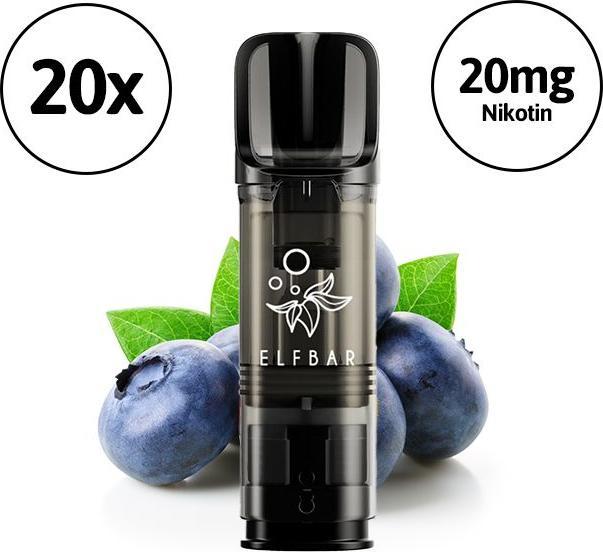 Elfbar ELFA Pro Pods (Blueberry) - 20 Pods (Heidelbeere)