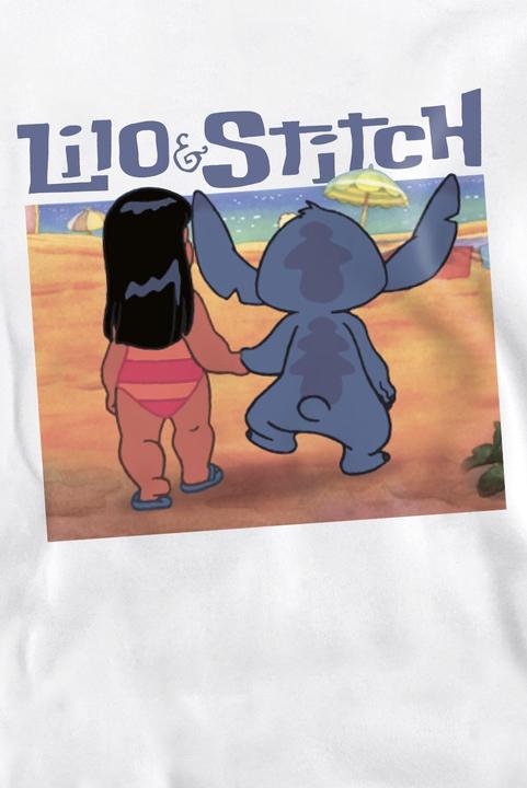 Actual product image Lilo & Stitch Unisex Adult Into The Sunset Sweatshirt (S)