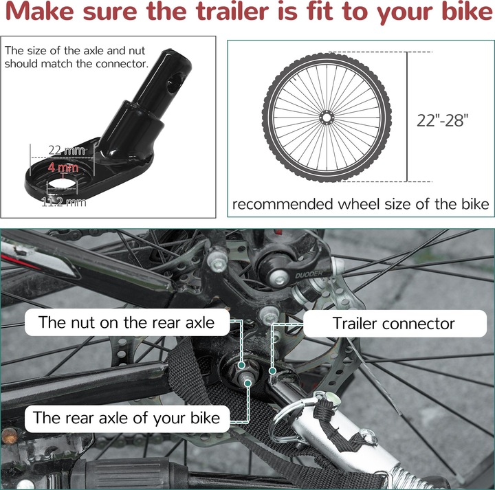Produktbild Homcom 3in1 Kinderwagen auch als Jogger und Fahrradanhänger