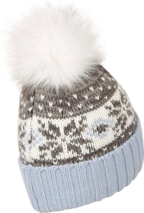 Image du produit Mountain Warehouse Bonnet Femme/Femme Fair Isle Pom Pom (Taille unique)