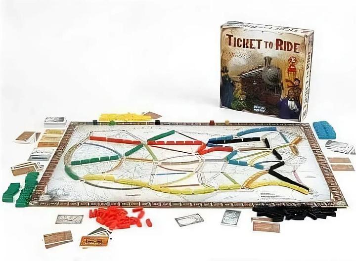 Produktbild Days of Wonder Ttr Ticket To Ride Usa (It) (Englisch, 2 - 5 Spieler)