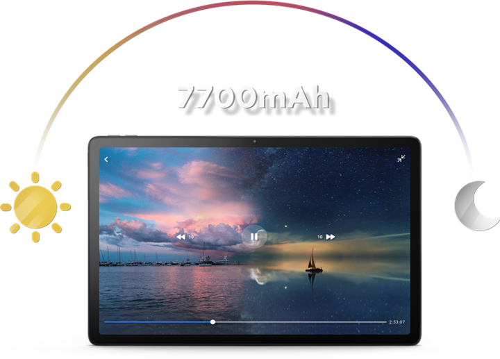 Image du produit Lenovo Tab P11 Gen 2 TB350FU (WLAN uniquement, 11.50", 128 Go, Storm Grey)