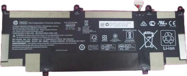 HP L60373-005 Laptop Battery, 60Wh, 3.946Ah, Li-ion -RR04XL (4 cabines, 3946 mAh)