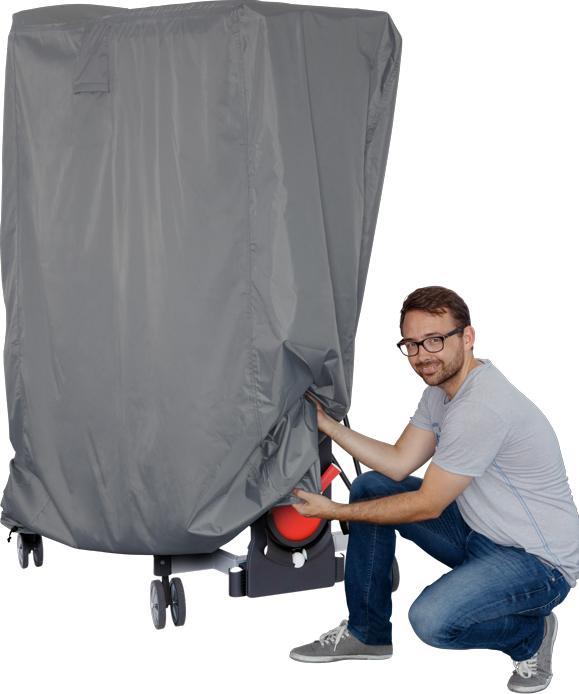 Keller Fahnen Blache für Tischtennistisch, 160x55x182 cm Premium Cover 200 g/m2