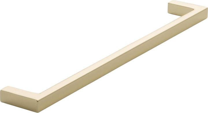 Siro Drawer handle Macha furniture handle B 200 mm, handle ZN brass-plated polished