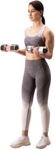 Actual product image HMS Chrome dumbbells CHD10 2 pcs. (2 x 10 kg)