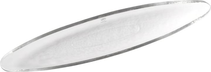 Produktbild Glasi Hergiswil Glasschale mit Bootsform (14 x 68 cm)