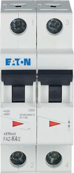 Produktbild Eaton Moe Faz-K4/2 Leitungsschutzschalter 4a