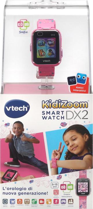Productafbeelding VTech Kidizoom Smartwatch DX2 Rosa met uccellini