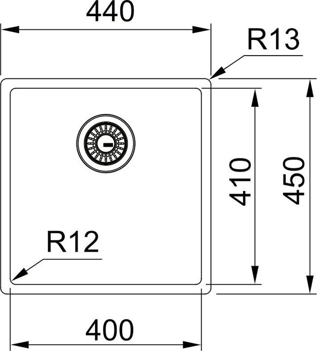 Produktbild Franke 127.0650.362 (Einbauspüle, 80 cm, 60 cm)
