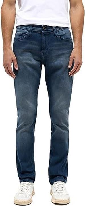 Actual product image Mustang Mid Rise Vegas Jeans Slim Fit Dark Blue Used (W28/L30)