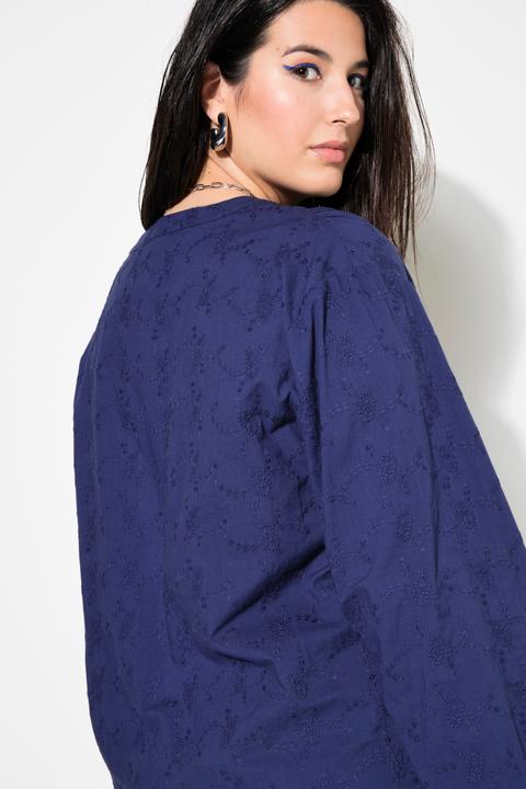 Image du produit Studio Untold Blouse oversize à manches longues ballon, en matière texturée (42, 44)