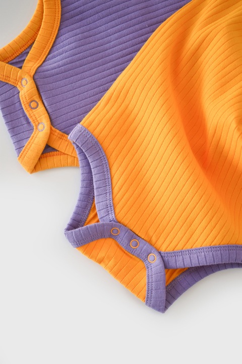Actual product image BabyCosy Ribana 2 Pcs Short Sleeved Body (68)