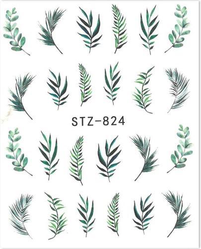 Produktbild Nagellack24 Nail Art Sticker Wassertransfer 824 (Nagellacktrockner)