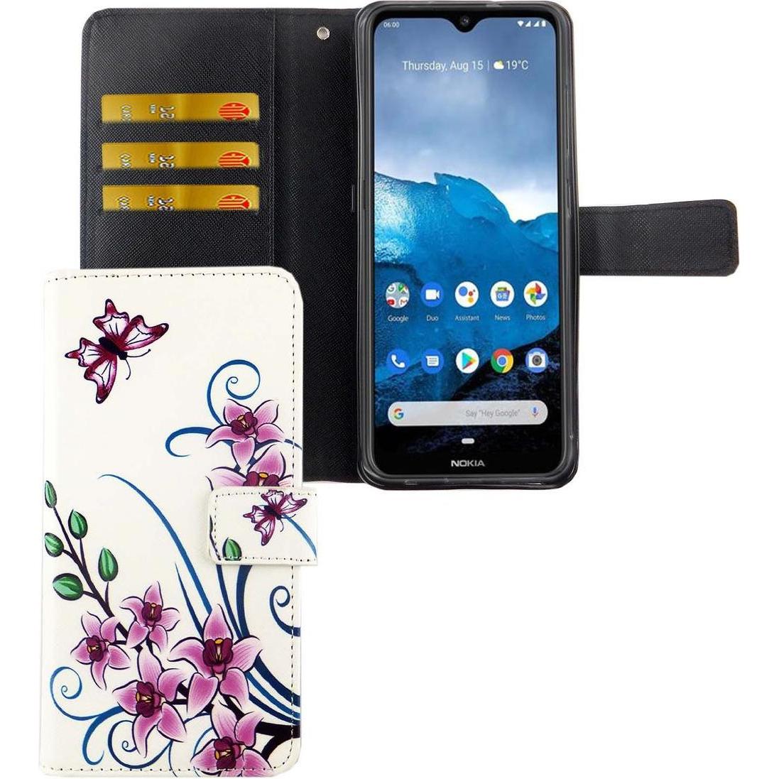 Thumbnail - König Design Hülle Handy Schutz für Nokia 6.2 Case Cover Tasche Wallet Etui Handyhülle Bumper (Nokia 6.2), Smartphone Hü...